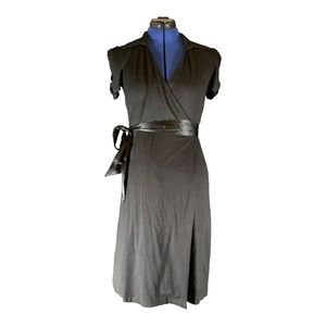 Bebe Silk Wrap Dress Size S